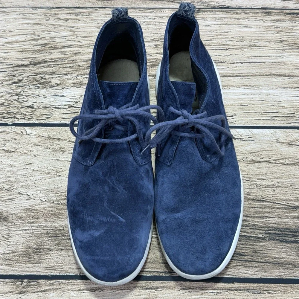 UGG Australia Freamon Chukka Boots Mens 13 Blue Suede Casual 1007645